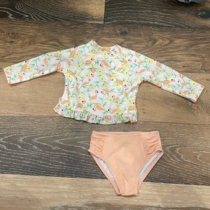 Little me Swimsuit 6-9 months